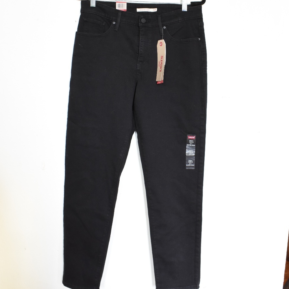 (NWT) 311 Shaping Black Mid-Rise Skinny Jeans